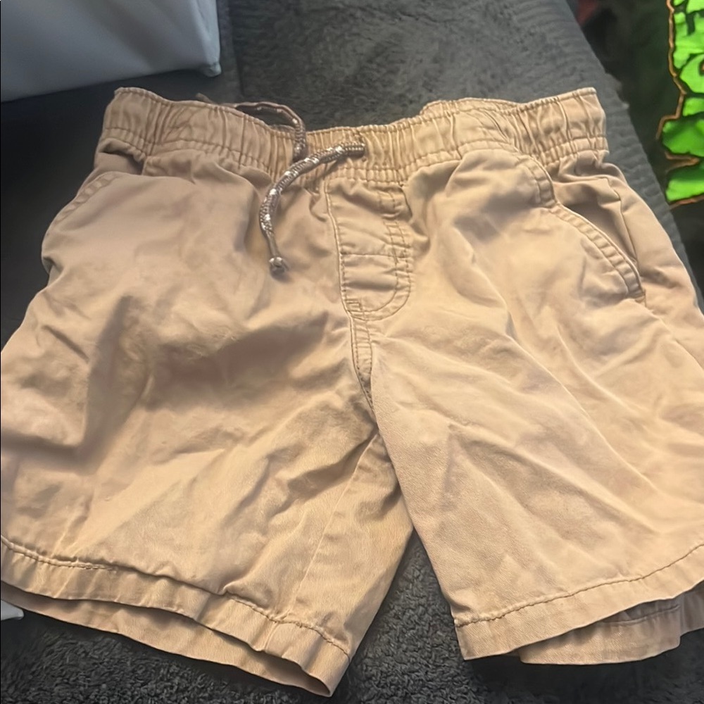 Kids Tan Casual Shorts